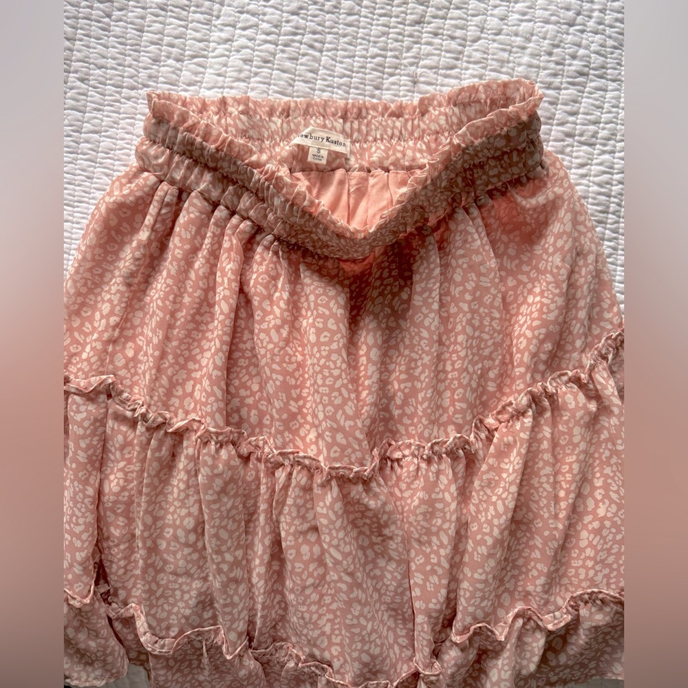 Newbury Kustom Pink Skirt